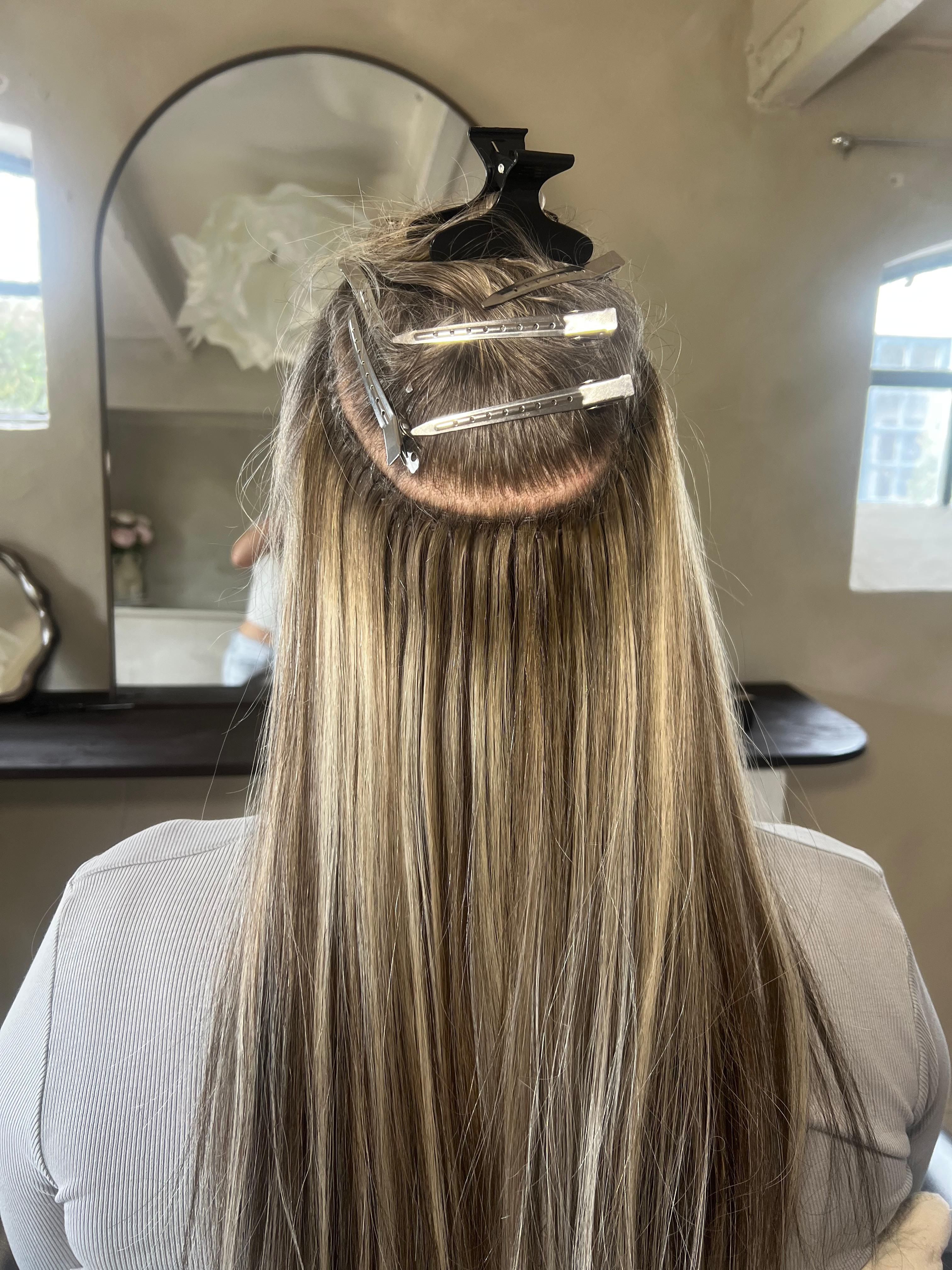 Genius Weft methode — onzichtbare hair extensions met microkraaltjes